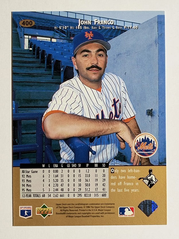 1996 Upper Deck #400 John Franco