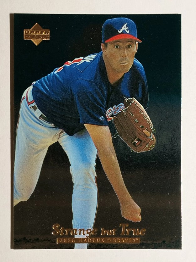 1996 Upper Deck #422 Greg Maddux SBT