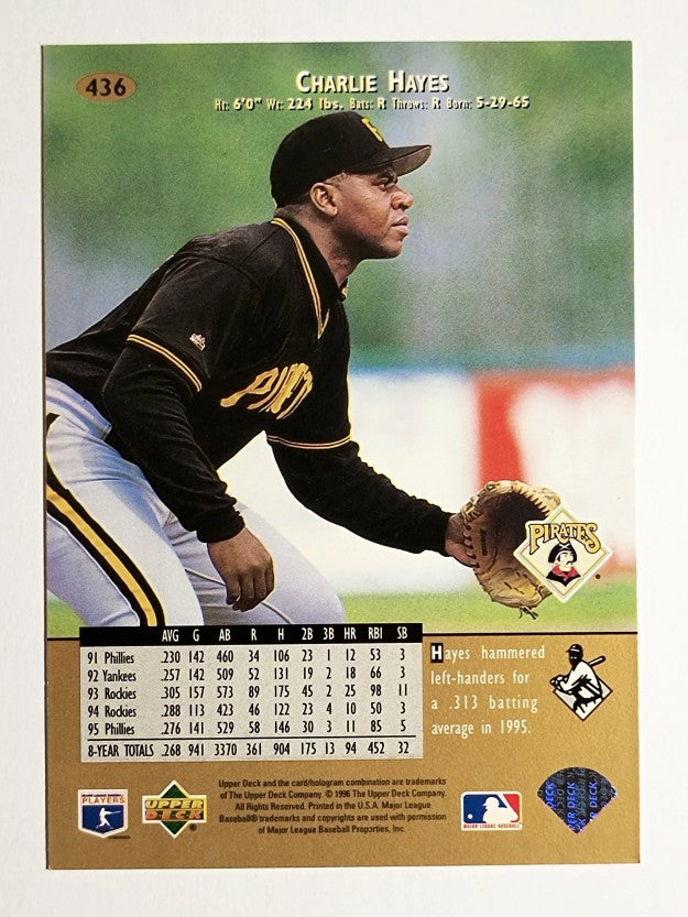1996 Upper Deck #436 Charlie Hayes