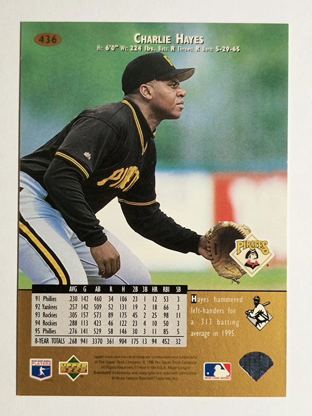 1996 Upper Deck #436 Charlie Hayes