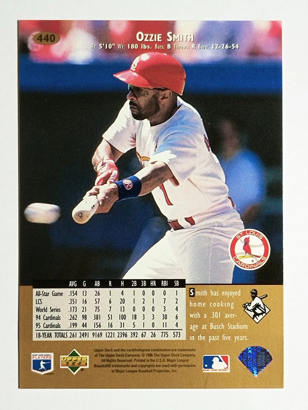 1996 Upper Deck #440 Ozzie Smith