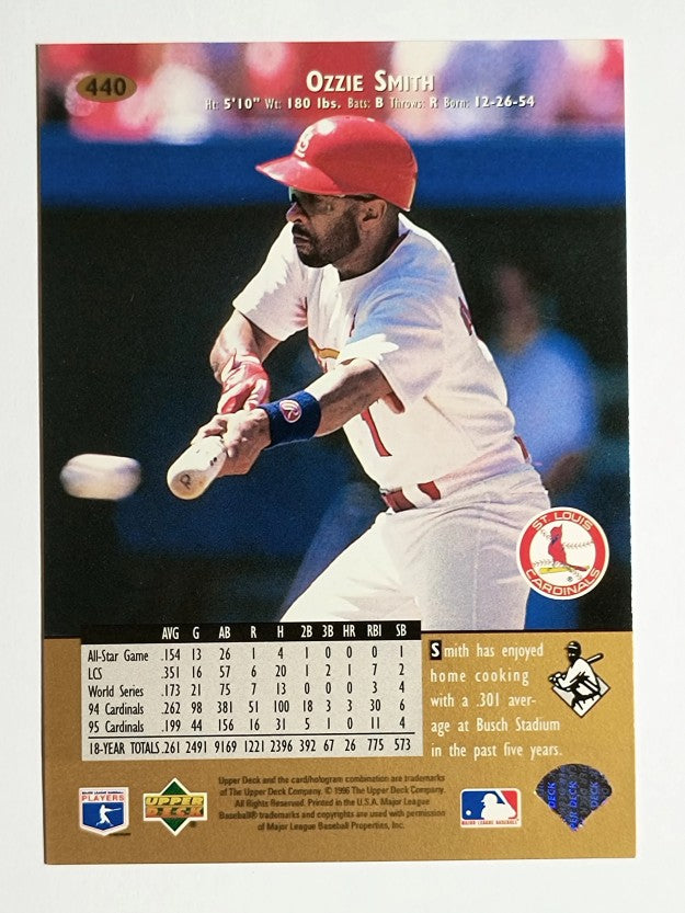 1996 Upper Deck #440 Ozzie Smith