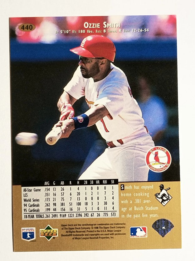 1996 Upper Deck #440 Ozzie Smith