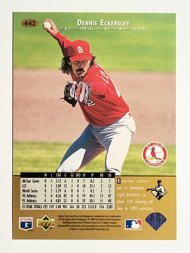 1996 Upper Deck #442 Dennis Eckersley