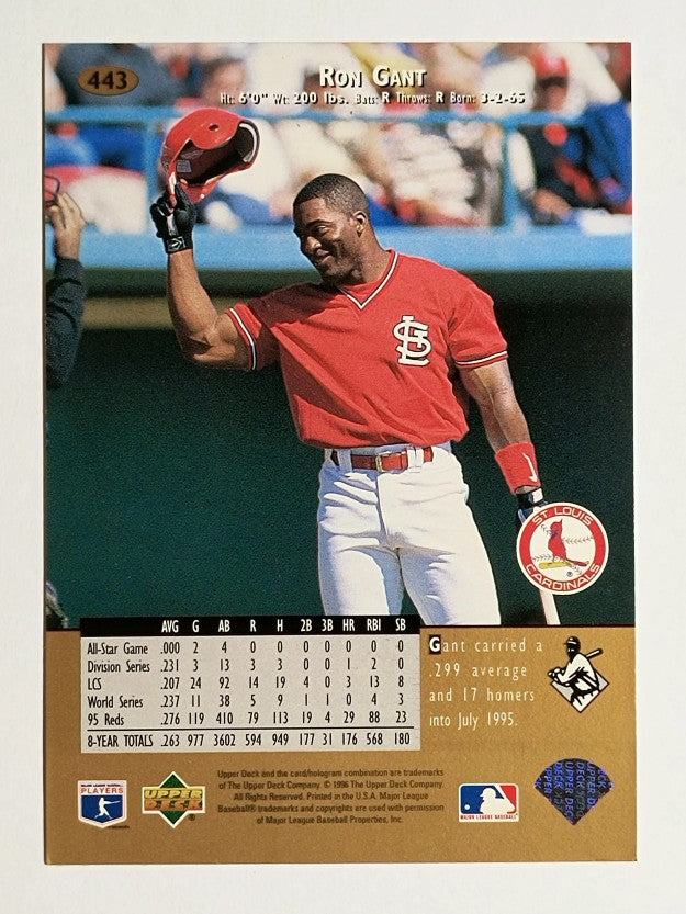 1996 Upper Deck #443 Ron Gant