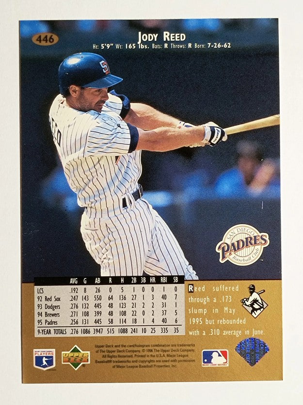 1996 Upper Deck #446 Jody Reed