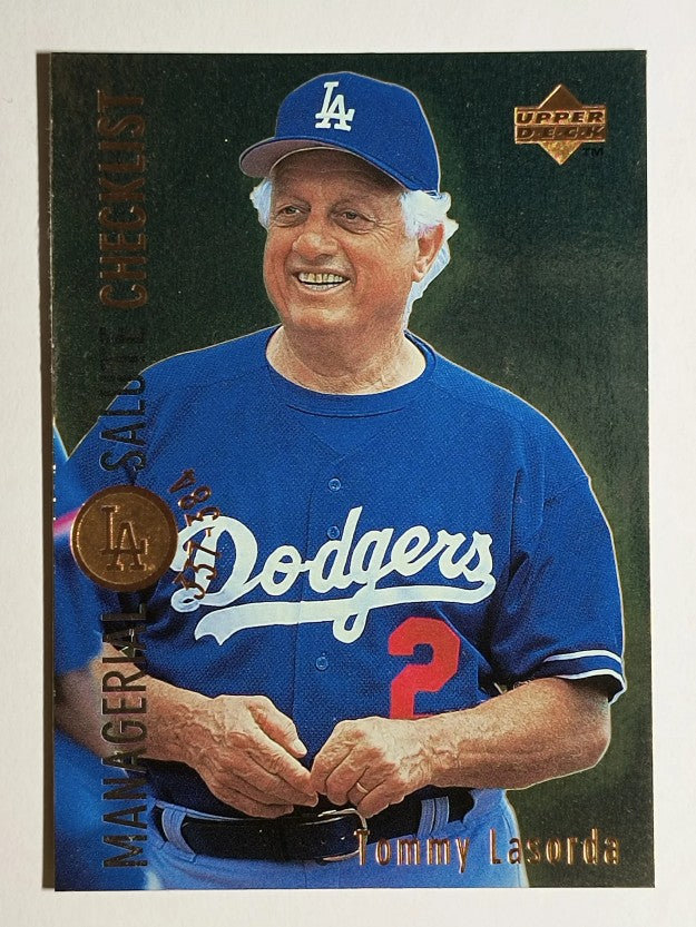 1996 Upper Deck #478 Tommy Lasorda CL