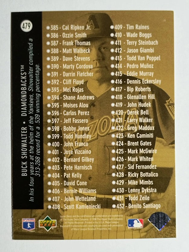 1996 Upper Deck #479 Buck Showalter CL