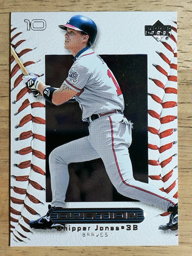 2000 Upper Deck Ovation #8 Chipper Jones