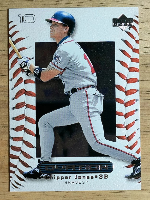 2000 Upper Deck Ovation #8 Chipper Jones