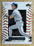 2000 Upper Deck Ovation #8 Chipper Jones