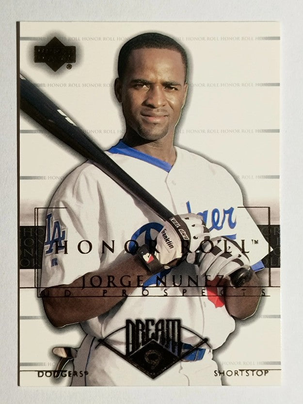 2002 Upper Deck Honor Roll #22 Jorge Nunez PD9 RC