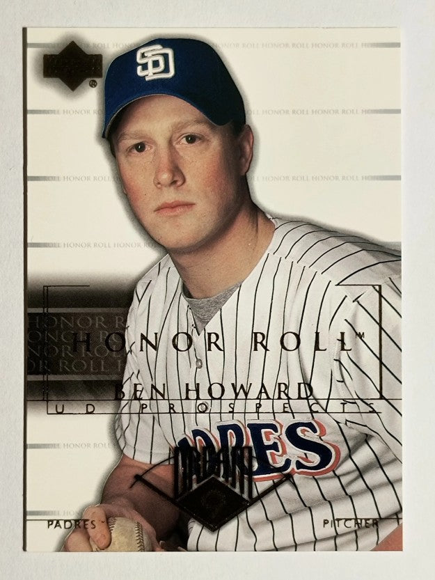 2002 Upper Deck Honor Roll #24 Ben Howard PD9 RC