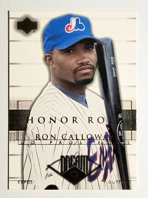 2002 Upper Deck Honor Roll #25 Ron Calloway PD9 RC