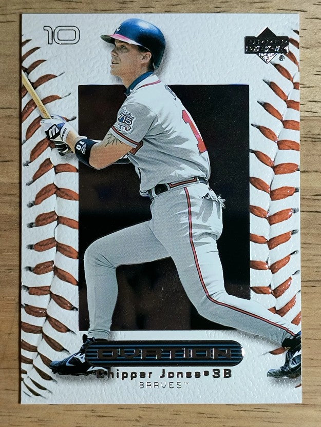 2000 Upper Deck Ovation #8 Chipper Jones