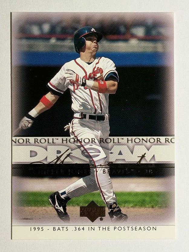 2002 Upper Deck Honor Roll #44 Chipper Jones
