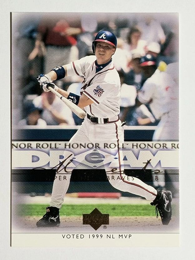 2002 Upper Deck Honor Roll #46 Chipper Jones
