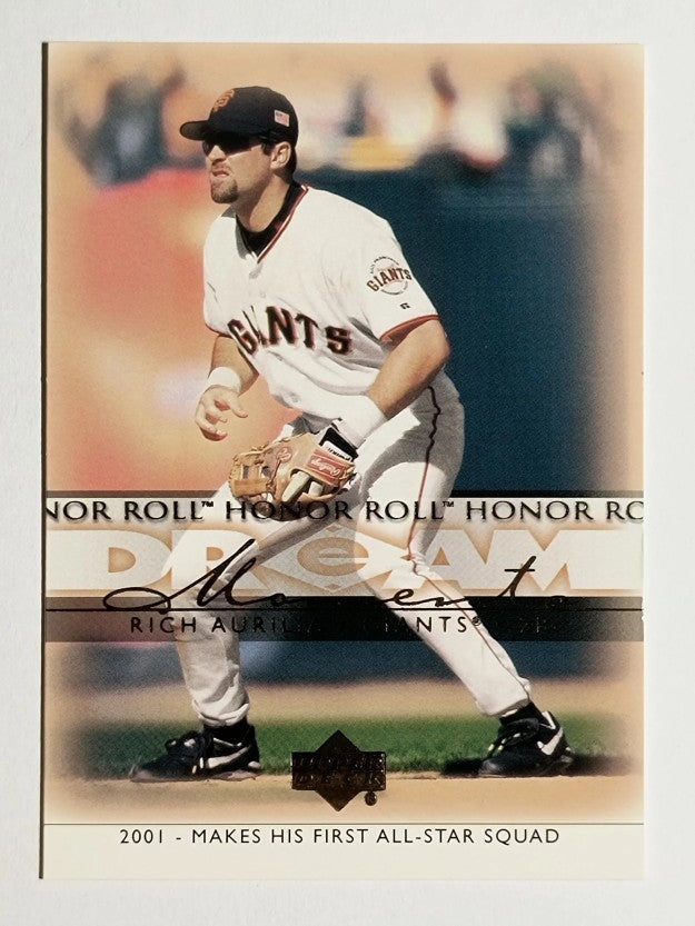 2002 Upper Deck Honor Roll #50 Rich Aurilia