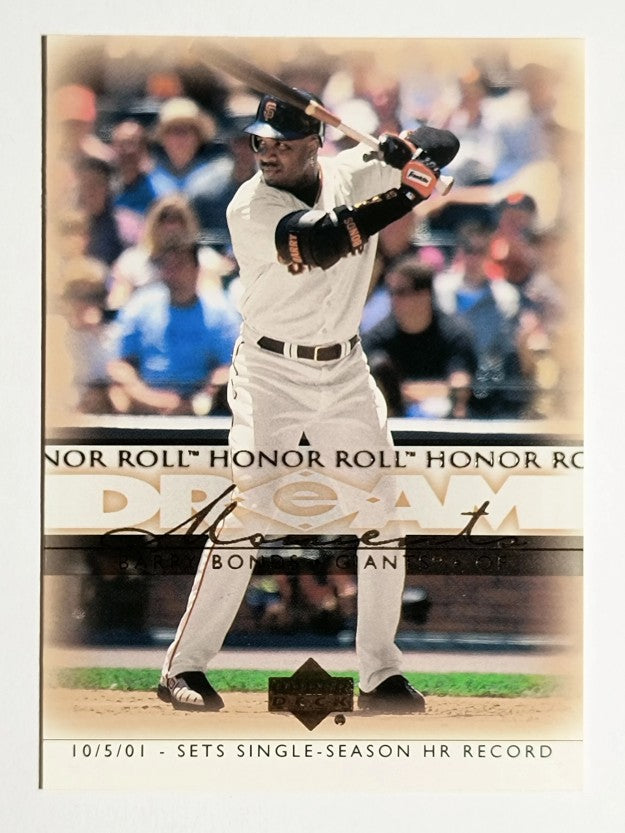 2002 Upper Deck Honor Roll #54 Barry Bonds
