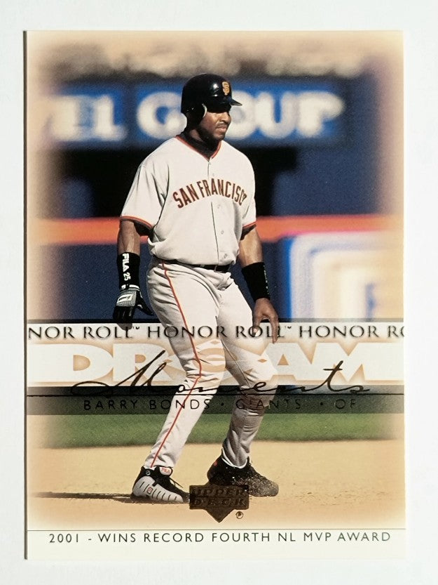 2002 Upper Deck Honor Roll #55 Barry Bonds