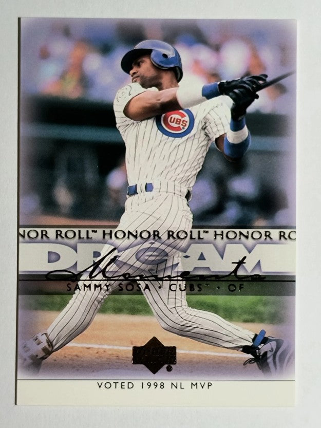 2002 Upper Deck Honor Roll #60 Sammy Sosa