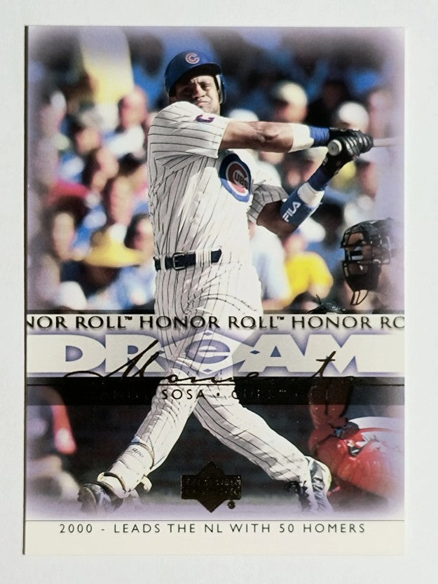 2002 Upper Deck Honor Roll #62 Sammy Sosa