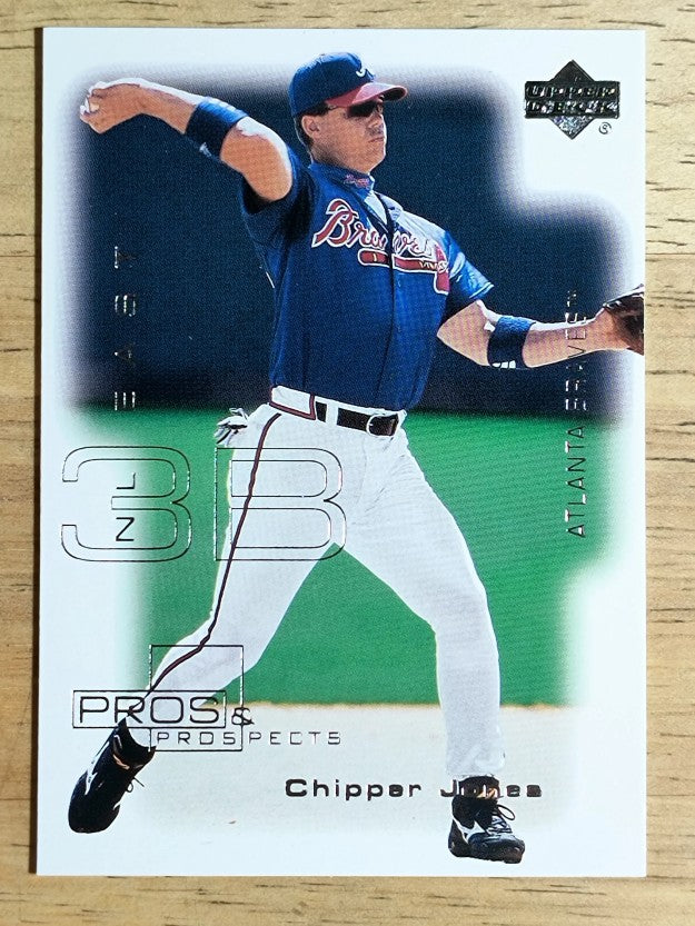 2000 Upper Deck Pros and Prospects #48 Chipper Jones
