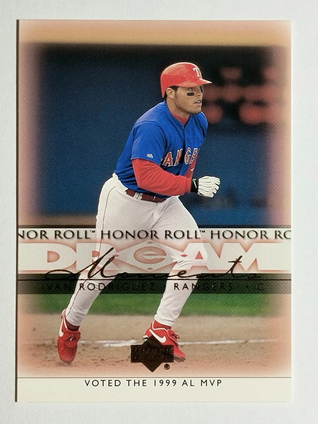 2002 Upper Deck Honor Roll #70 Ivan Rodriguez