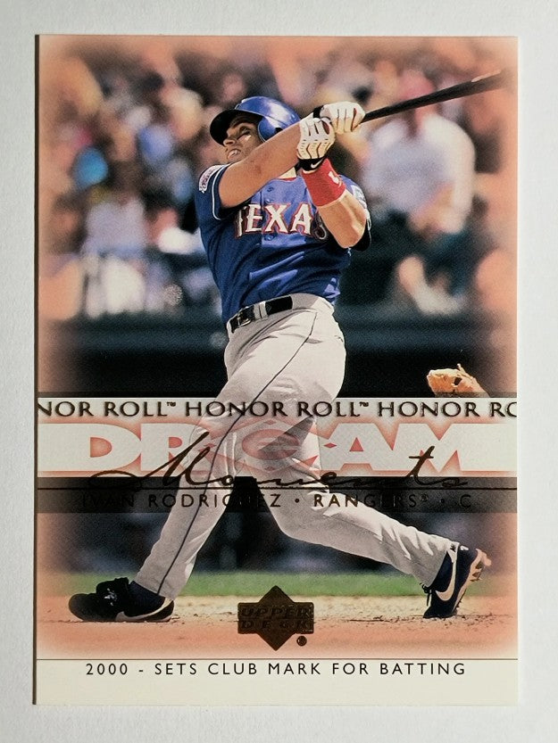 2002 Upper Deck Honor Roll #71 Ivan Rodriguez