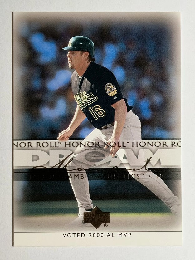 2002 Upper Deck Honor Roll #72 Jason Giambi