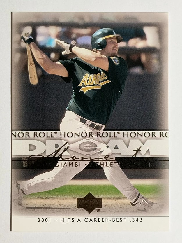 2002 Upper Deck Honor Roll #73 Jason Giambi
