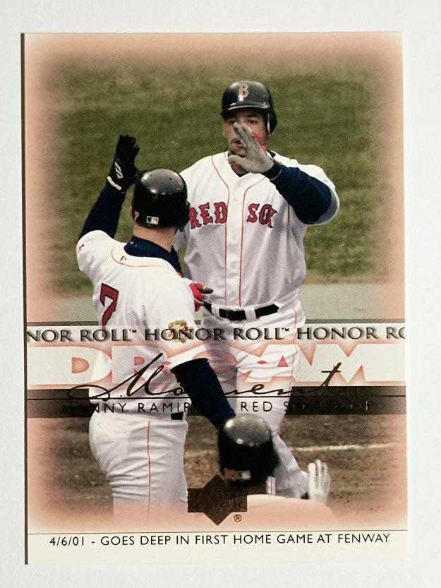 2002 Upper Deck Honor Roll #90 Manny Ramirez