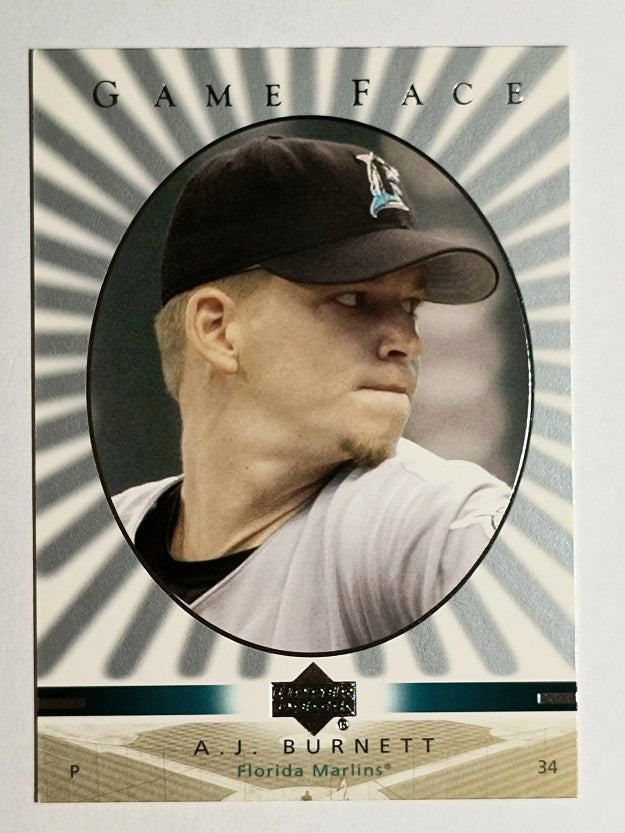 2003 Upper Deck Game Face #46 A.J. Burnett