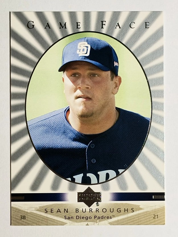 2003 Upper Deck Game Face #93 Sean Burroughs