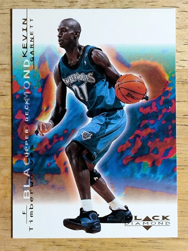 2000-01 Black Diamond #48 Kevin Garnett
