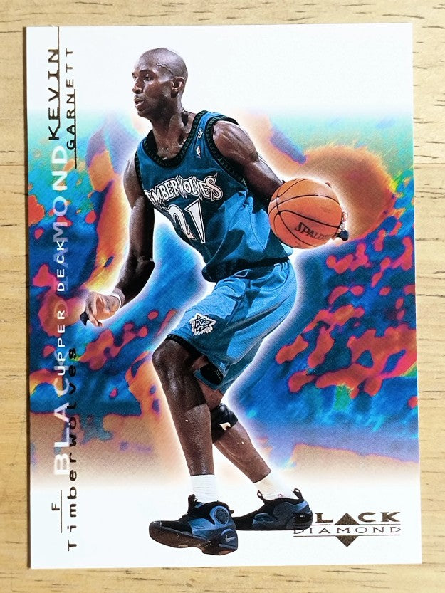 2000-01 Black Diamond #48 Kevin Garnett