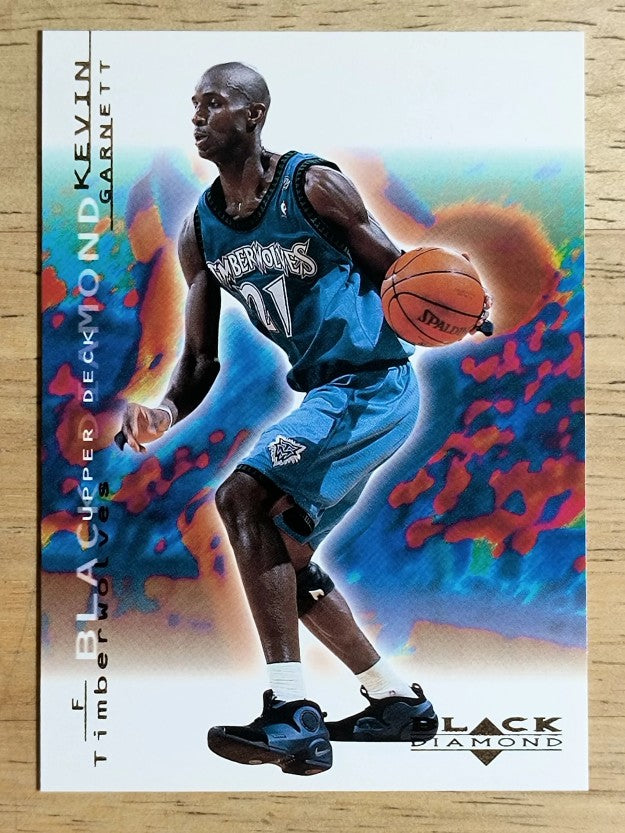 2000-01 Black Diamond #48 Kevin Garnett