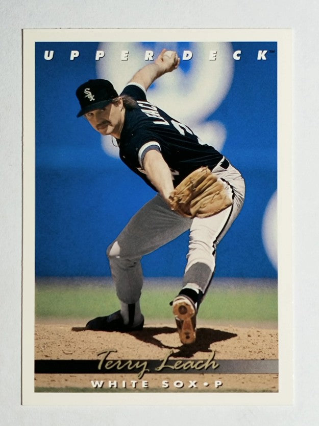 1993 Upper Deck #418 Terry Leach
