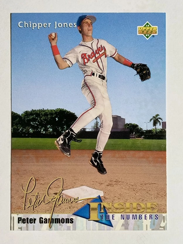1993 Upper Deck #459 Chipper Jones IN