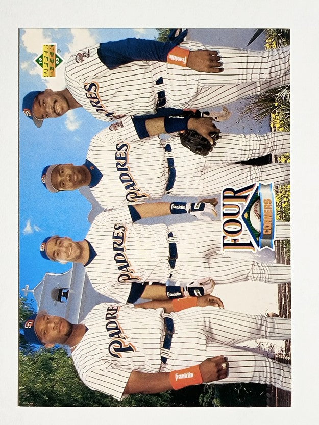 1993 Upper Deck #474 Gary Sheffield/Phil Plantier/Tony Gwynn/Fred McGrif