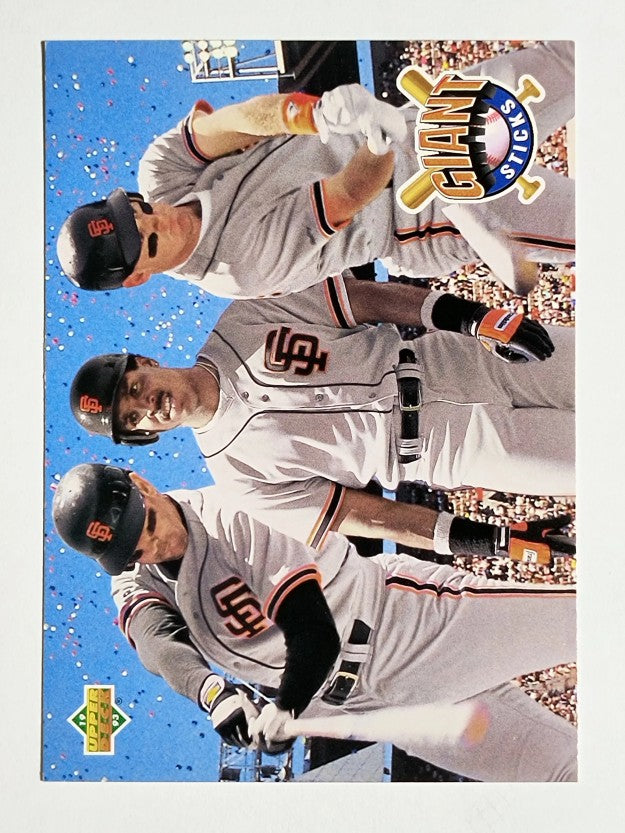 1993 Upper Deck #476 Will Clark/Barry Bonds/Matt Williams