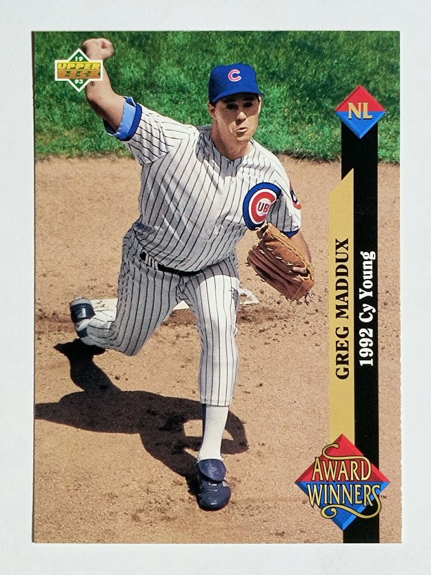 1993 Upper Deck #488 Greg Maddux AW
