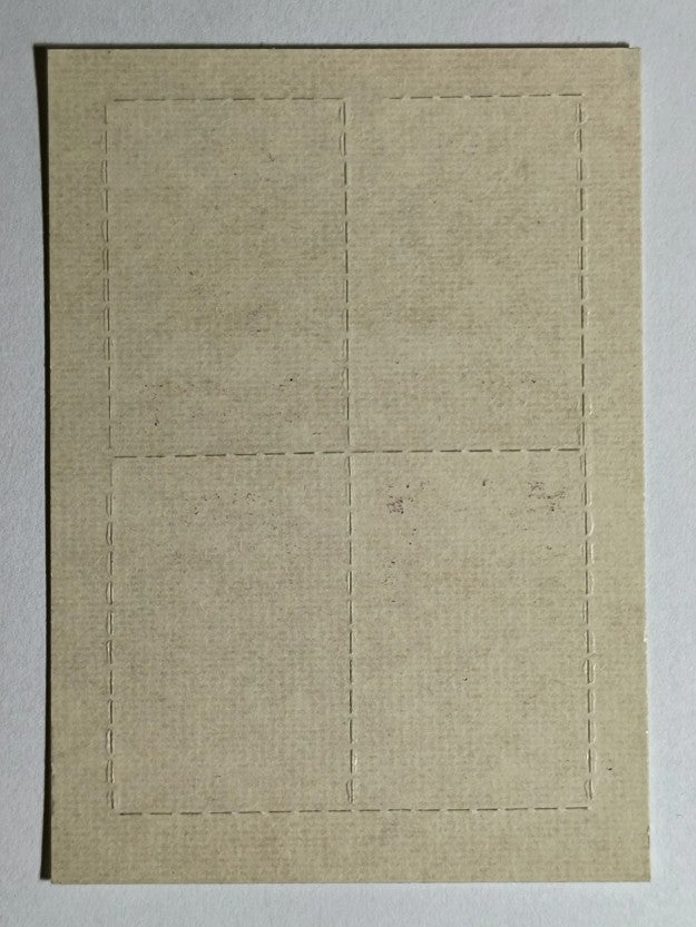 1969 Topps Four-in-One Jim Allison/Frank Buncom/Frank Emanuel/George Sauer (NM)