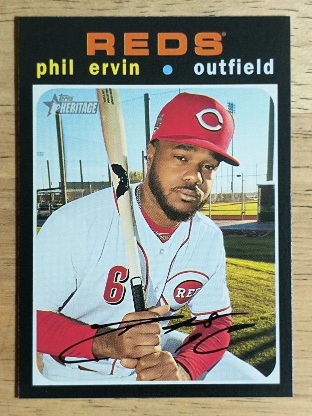 2020 Topps Heritage #302 Phil Ervin