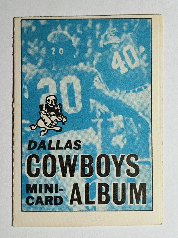 1969 Topps Mini-Albums Inserts #5 Dallas Cowboys (EXMT)