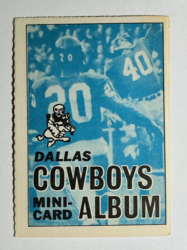 1969 Topps Mini-Albums Inserts #5 Dallas Cowboys (EXMT)