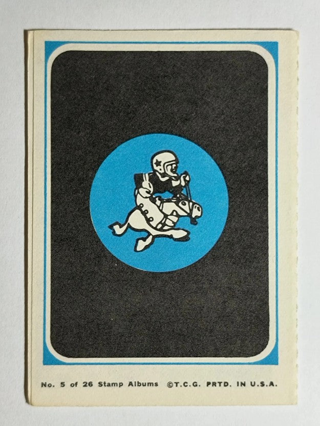 1969 Topps Mini-Albums Inserts #5 Dallas Cowboys (EXMT)