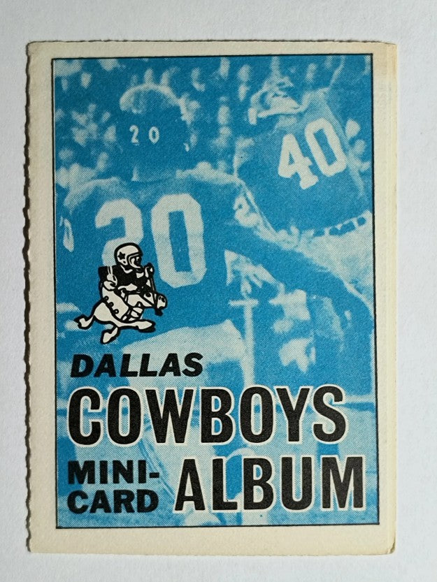 1969 Topps Mini-Albums Inserts #5 Dallas Cowboys (EXMT)