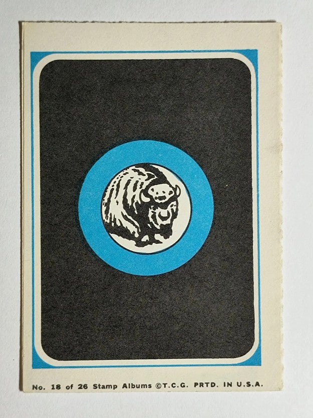 1969 Topps Mini-Albums Inserts #18 Buffalo Bills (NM)
