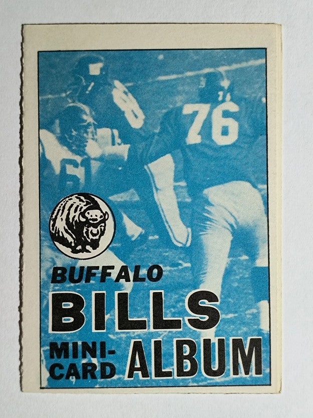 1969 Topps Mini-Albums Inserts #18 Buffalo Bills (NM)